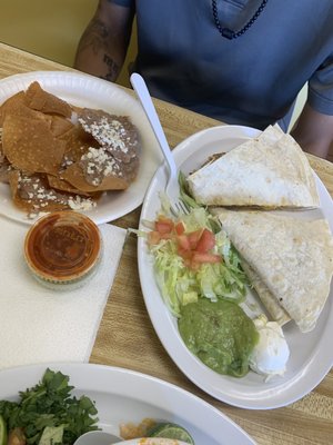 Photo of Taqueria Don Pancho - Phoenix, AZ, US. Chicken Queso Quesadilla Delicious!