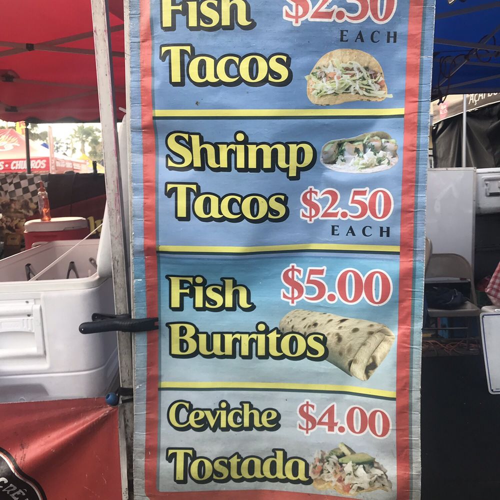 Oceanside Farmer's Market - Evelia's Seafood Stand - Farmers Market Near Me - Oceanside, California