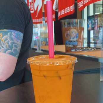 Anime Boba Cafe - Thai tea with boba - Bubble Tea Near Me - Henderson, Nevada