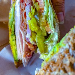 #4 roasted turkey w/ ranch + bacon + avo #4 roasted turkey w/ ranch + bacon + avo