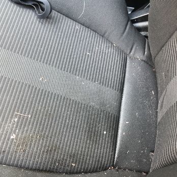 Panda - stained seat AFTER a cleaning attempt. - Chinese Near Me - Fenton, Missouri