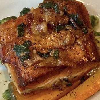 The Sage Rabbit - Pan seared salmon and roasted carrots - New American Near Me - Lexington, Kentucky