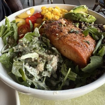 Grand Cafe - Salmon poke bowl - Kosher Near Me - Hollywood, Florida