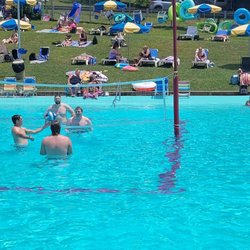 Pine Cove Swim Club - Water volleyball