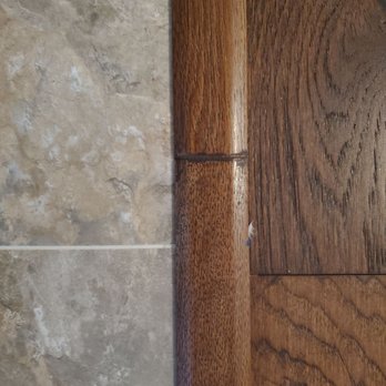 Empire Today - Two pieces of trim poorly connected front and center in our home. - Carpet Installation Near Me