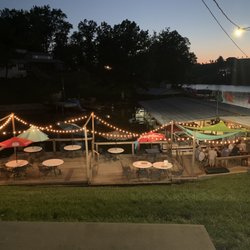 Williamstown Marina - The patio is a beautiful place to watch the sunset!