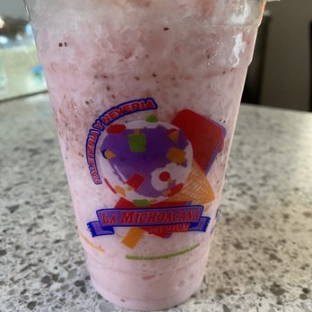 La Michoacana Premium - Raspado on agua de fresas - Ice Cream & Frozen Yogurt Near Me - Denver, Colorado La Michoacana Premium - Raspado on agua de fresas - Ice Cream & Frozen Yogurt Near Me - Denver, Colorado