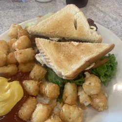 Wagon Wheel Restaurant - BLT with tots $5.19 plus tax
