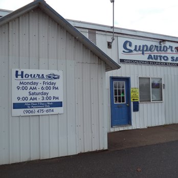 Superior Auto Sales & Rentals - located at 211 us41 just kitty corner from the Michigan state police office. corner of us41 & snowfield rd. in Negaunee Mi. 906 475 6114 - Car Rental Near Me - Negaunee, Michigan Superior Auto Sales & Rentals - located at 211 us41 just kitty corner from the Michigan state police office. corner of us41 & snowfield rd. in Negaunee Mi. 906 475 6114 - Car Rental Near Me - Negaunee, Michigan