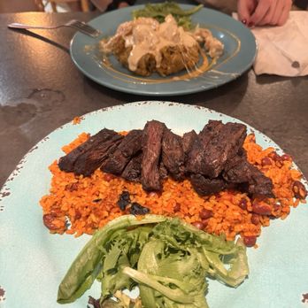 El Refrán - Mofongo with chicken and Mamposteao Tacu Tacu with skirt steak! - Puerto Rican Near Me - San Juan, Puerto Rico El Refrán - Mofongo with chicken and Mamposteao Tacu Tacu with skirt steak! - Puerto Rican Near Me - San Juan, Puerto Rico