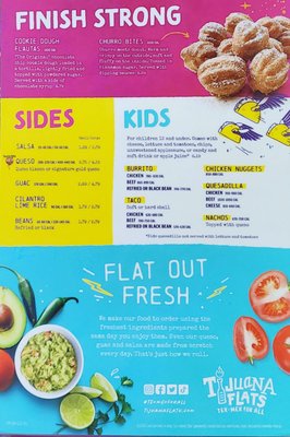 Menu photo 1 Tijuana Flats St. Petersburg, FL Menu photo 1 Tijuana Flats St. Petersburg, FL
