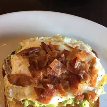 Twist Bakery & Cafe - Avocado Toast with egg & bacon - Gluten-Free Near Me - Millis, Massachusetts Twist Bakery & Cafe - Avocado Toast with egg & bacon - Gluten-Free Near Me - Millis, Massachusetts