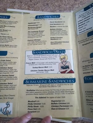 Menu photo 4 Castaways Conneaut, OH