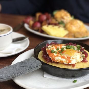 Tilikum Place Cafe - Skillet cornbread - New American Near Me - Seattle, Washington Tilikum Place Cafe - Skillet cornbread - New American Near Me - Seattle, Washington