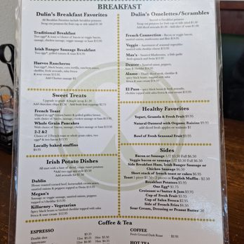 Dulin's Village Cafe - Breakfast menu - New American Near Me - Vancouver, Washington Dulin's Village Cafe - Breakfast menu - New American Near Me - Vancouver, Washington