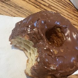 Chocolate Do-sant (with a bite taken out of it) Chocolate Do-sant (with a bite taken out of it)