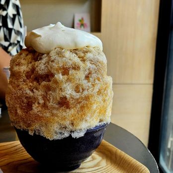 The Little One - Hojicha Kakigori - Desserts Near Me - New York, New York