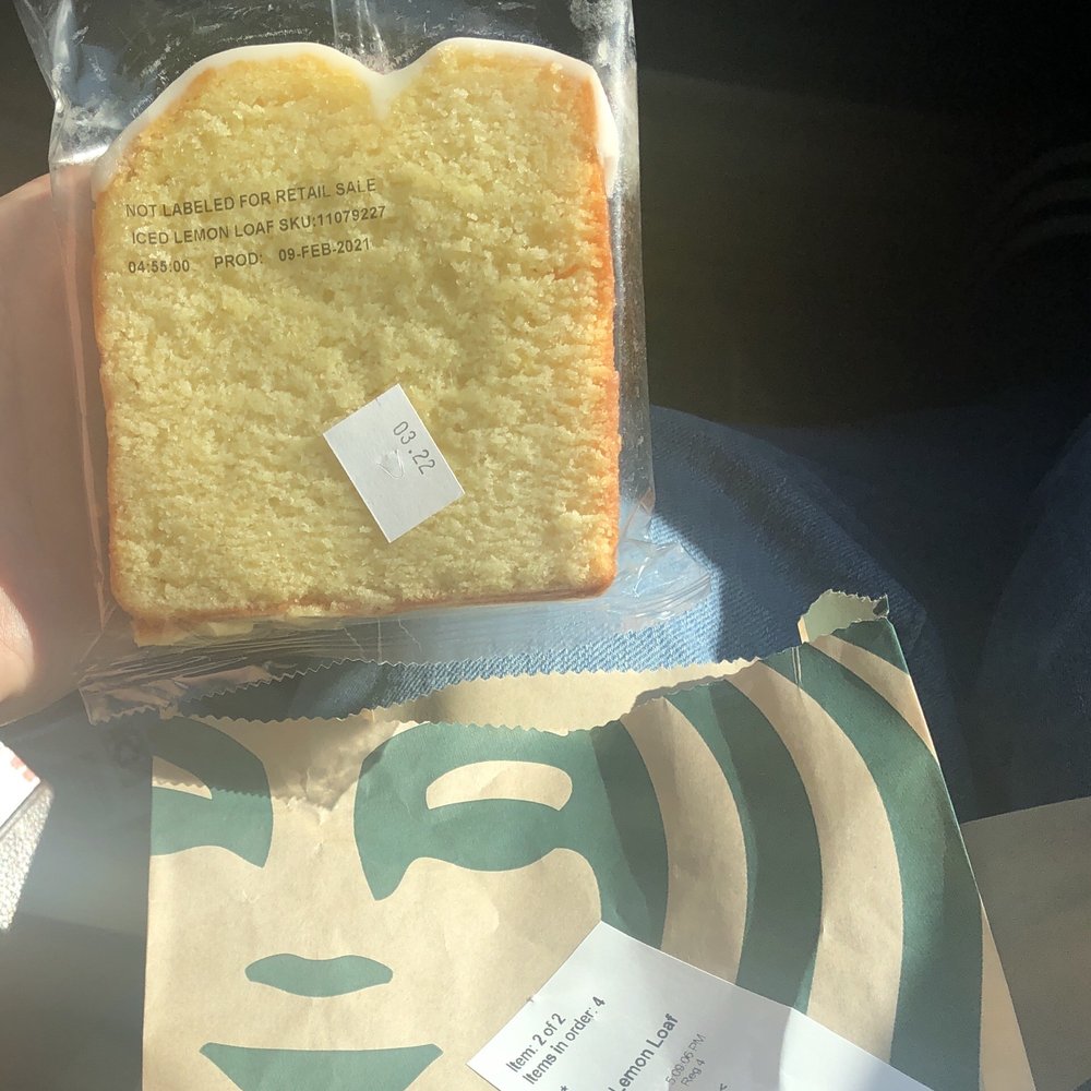 Starbucks - Iced Lemon Loaf! - Coffee & Tea Near Me - Locust Grove, Georgia Starbucks - Iced Lemon Loaf! - Coffee & Tea Near Me - Locust Grove, Georgia