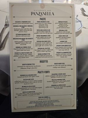 Menu photo 1 Panzanella Ristorante Sherman Oaks, CA Menu photo 1 Panzanella Ristorante Sherman Oaks, CA