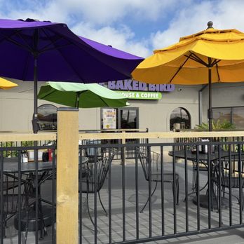 The Baked Bird - Outside patio. - Breakfast & Brunch Near Me - San Antonio, Texas