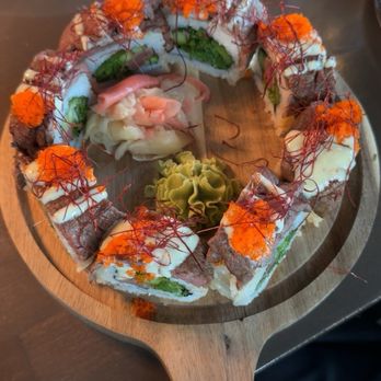 Saffron Social - Smoked Wagyu Roll - Seafood Near Me - Peoria, Illinois Saffron Social - Smoked Wagyu Roll - Seafood Near Me - Peoria, Illinois
