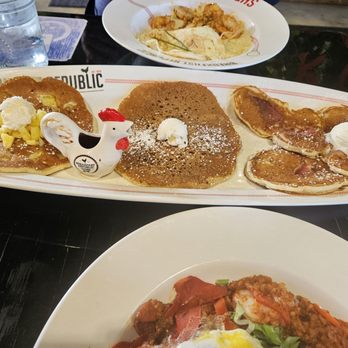 Breakfast Republic - 3 Pancake Flight - Breakfast & Brunch Near Me - Palm Desert, California