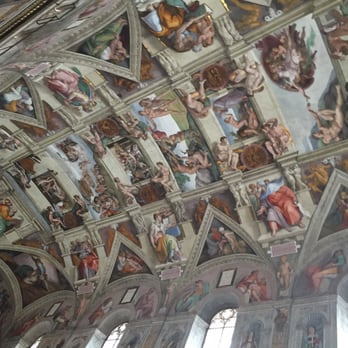 Cappella Sistina - A glimpse of a true work of art. The ceiling of the Sistine Chapel. - Churches Near Me - Rome, RM