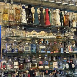 El Tequileno Family Mexican Restaurant-Aurora - Bar area - tequila selection