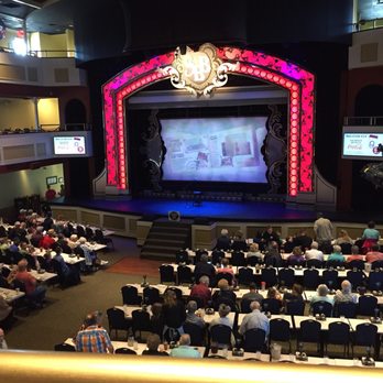 Silver Dollar City's Showboat - View of the stage from seat EE-2. First balcony, premium seat. - Performing Arts Near Me - Branson, Missouri Silver Dollar City's Showboat - View of the stage from seat EE-2. First balcony, premium seat. - Performing Arts Near Me - Branson, Missouri
