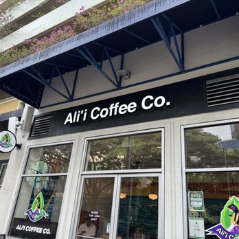 Ali’i Coffee - Storefront outside - Coffee & Tea Near Me - Honolulu, Hawaii