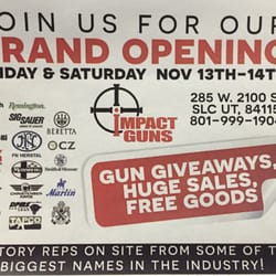 Impact Guns - Open now but Grand Opening soon.
