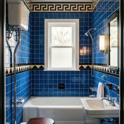 Blackwater Home Renovation - Art Deco Style Bathroom Design