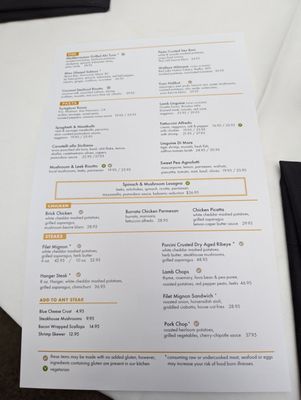 Menu photo 5 Bacio Minnetonka, MN
