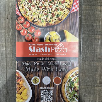 Slash Pizza - Menu - Pizza Near Me - Glendale, California