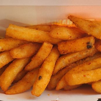 Two Hands Corn Dogs - The kitchen fries. I know they look basic but they are so so yummy. - Hot Dogs Near Me - Denver, Colorado Two Hands Corn Dogs - The kitchen fries. I know they look basic but they are so so yummy. - Hot Dogs Near Me - Denver, Colorado