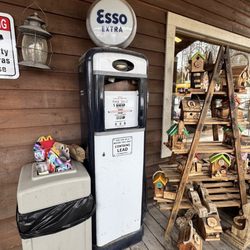 The front porch of the store