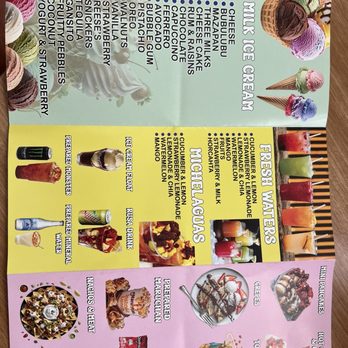 Michoacana Ice Cream Parlor - menu - Ice Cream & Frozen Yogurt Near Me - D'Iberville, Mississippi
