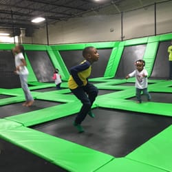 Rockin' Jump Trampoline Park - Toddler section