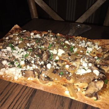 Farmer's Table - Roasted Mushroom & Goat Cheese Flatbread - Desserts Near Me - Boca Raton, Florida