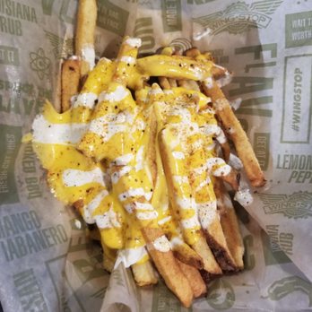 Wingstop - Loaded voodoo fries - Chicken Wings Near Me - Des Moines, Iowa Wingstop - Loaded voodoo fries - Chicken Wings Near Me - Des Moines, Iowa
