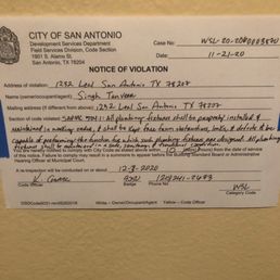Code compliance came almost all the time problems with the water