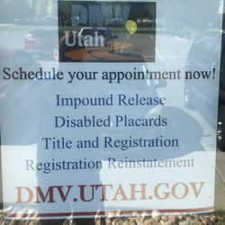 Dmv - Here's the info to schedule your appointment.