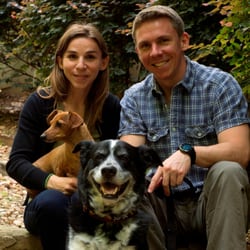 Pet Nanny - My sister and Me with our little ones.