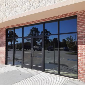Architectural Window Tinting - Front office entrance - Home Window Tinting Near Me - Jersey City, New Jersey