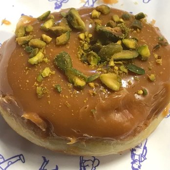 Oh! Donuts & Coffee - Salted Caramel & Pistachio - Donuts Near Me - Belfast, BFS