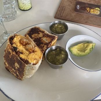 Beachside Restaurant and Bar - Breakfast Burrito with chorizo - New American Near Me - Marina del Rey, California