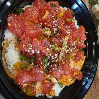 Noods Ramen Bar - Poke bowl. This had a layer of salt on top and too salty. - Ramen Near Me - Honolulu, Hawaii Noods Ramen Bar - Poke bowl. This had a layer of salt on top and too salty. - Ramen Near Me - Honolulu, Hawaii