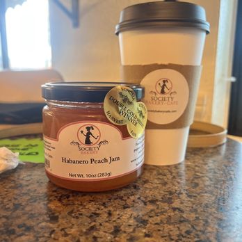 Society Bakery And Cafe - Jam and coffee. Sorry no picture of the sandwich. I destroyed it. - Custom Cakes Near Me - Sebastopol, California