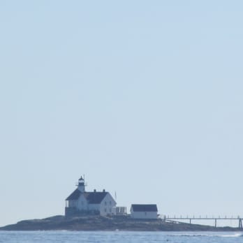 Lazy Jack Cruises - Ram Island Lighthouse in the distance - Sailing Near Me - Boothbay Harbor, Maine