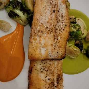 Answer - Trout with Brussels Sprouts - Tapas/Small Plates Near Me - Nashville, Tennessee Answer - Trout with Brussels Sprouts - Tapas/Small Plates Near Me - Nashville, Tennessee